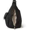 imageBaggallini Everywhere Bagg Crossbody Women 11x9 Lightweight Nylon Hobo WaterResistant Travel Bag WRFID ProtectionBlack Zebra