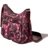 imageBaggallini Everywhere Bagg Crossbody Women 11x9 Lightweight Nylon Hobo WaterResistant Travel Bag WRFID ProtectionBlush Opal
