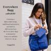 imageBaggallini Everywhere Bagg Crossbody Women 11x9 Lightweight Nylon Hobo WaterResistant Travel Bag WRFID ProtectionLapis