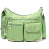 imageBaggallini Everywhere Bagg Crossbody Women 11x9 Lightweight Nylon Hobo WaterResistant Travel Bag WRFID ProtectionMoss