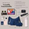 imageBaggallini Everywhere Bagg Crossbody Women 11x9 Lightweight Nylon Hobo WaterResistant Travel Bag WRFID ProtectionPacific