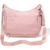 imageBaggallini Everywhere Bagg Crossbody Women 11x9 Lightweight Nylon Hobo WaterResistant Travel Bag WRFID ProtectionWoodrose