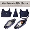 imageBaggallini Essential Hobo CrossbodyCadet Navy