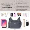 imageBaggallini Essential Hobo CrossbodyCharcoal Gray