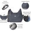 imageBaggallini Essential Hobo CrossbodyCharcoal Gray