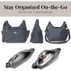imageBaggallini Essential Hobo CrossbodyCharcoal Gray
