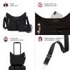 imageBaggallini Modern Everywhere Crossbody Women 11x9x45 RFID Hobo BagBlack