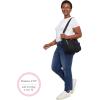 imageBaggallini Modern Everywhere Crossbody Women 11x9x45 RFID Hobo BagBlack