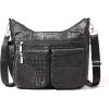 imageBaggallini Modern Everywhere Crossbody Women 11x9x45 RFID Hobo BagBlack Croc Jacquard