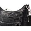 imageBaggallini Modern Everywhere Crossbody Women 11x9x45 RFID Hobo BagBlack Croc Jacquard