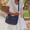 imageBaggallini Modern Everywhere Crossbody Women 11x9x45 RFID Hobo BagBlack Quilt