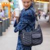 imageBaggallini Modern Everywhere Crossbody Women 11x9x45 RFID Hobo BagBlack Quilt