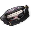imageBaggallini Modern Everywhere Crossbody Women 11x9x45 RFID Hobo BagBlack W Gold Hardware