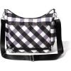 imageBaggallini Modern Everywhere Crossbody Women 11x9x45 RFID Hobo BagBlack White Gingham