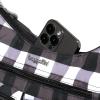 imageBaggallini Modern Everywhere Crossbody Women 11x9x45 RFID Hobo BagBlack White Gingham