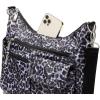 imageBaggallini Modern Everywhere Crossbody Women 11x9x45 RFID Hobo BagGrey Wild Cheetah