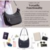 imageBaggallini Modern Pocket Half Moon 11quotx105quot Shoulder Women WReplaceable Straps Converts to Crossbody BagFrench Navy