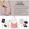 imageBaggallini Modern Pocket Half Moon 11quotx105quot Shoulder Women WReplaceable Straps Converts to Crossbody BagTerracotta