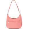 imageBaggallini Modern Pocket Half Moon 11quotx105quot Shoulder Women WReplaceable Straps Converts to Crossbody BagTerracotta
