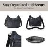 imageBaggallini Securtex AntiTheft Free Time Crossbody BagMidnight Blossom Print