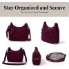 imageBaggallini Securtex AntiTheft Free Time Crossbody BagMulberry