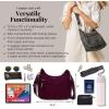 imageBaggallini Securtex AntiTheft Free Time Crossbody BagMulberry