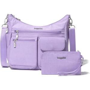 imageBaggallini Modern Everywhere Crossbody Women 11x9x45 RFID Hobo BagLavender