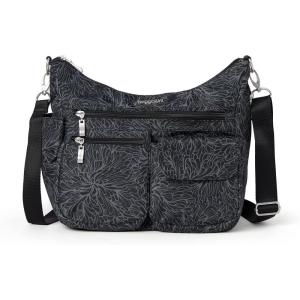 imageBaggallini Modern Everywhere Crossbody Women 11x9x45 RFID Hobo BagMidnight Blossom Print