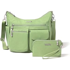 imageBaggallini Modern Everywhere Crossbody Women 11x9x45 RFID Hobo BagNew Mint