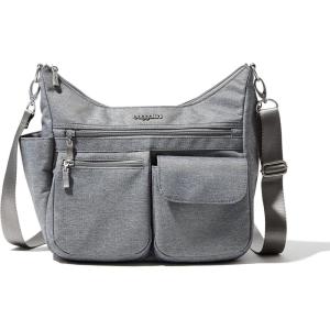 imageBaggallini Modern Everywhere Crossbody Women 11x9x45 RFID Hobo BagStone Heritage