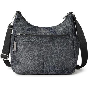 imageBaggallini Securtex AntiTheft Free Time Crossbody BagMidnight Blossom Print