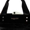 imageBaggallini Mini Carryall ToteBlack Velvet With Gold Hardware