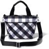 imageBaggallini Mini Carryall ToteBlack White Gingham
