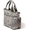 imageBaggallini Mini Carryall ToteGrey Emboss Velvet