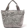 imageBaggallini Mini Carryall ToteGrey Emboss Velvet