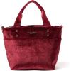 imageBaggallini Mini Carryall ToteRed Velvet With Gold Hardware