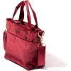 imageBaggallini Mini Carryall ToteRed Velvet With Gold Hardware