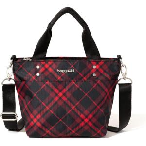imageBaggallini Mini Carryall ToteCrimson Tartan