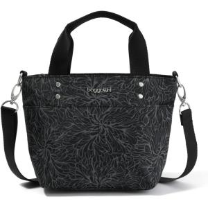 imageBaggallini Mini Carryall ToteMidnight Blossom Print