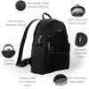 imageBaggallini Securtex Antitheft Vacation Travel Backpack 10x13 SlashResistant Nylon Daypack wRFIDBlack