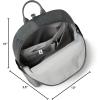 imageBaggallini Securtex Antitheft Vacation Travel Backpack 10x13 SlashResistant Nylon Daypack wRFIDCharcoal