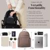 imageBaggallini Securtex Antitheft Vacation Travel Backpack 10x13 SlashResistant Nylon Daypack wRFIDPortobello