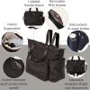 imageBaggallini Trifecta Convertible Backpack Crossbody Tote Bag11x12 Lightweight Travel Bag WRFID Phone WristletBlack
