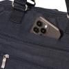 imageBaggallini Trifecta Convertible Backpack Crossbody Tote Bag11x12 Lightweight Travel Bag WRFID Phone WristletFrench Navy