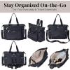 imageBaggallini Trifecta Convertible Backpack Crossbody Tote Bag11x12 Lightweight Travel Bag WRFID Phone WristletFrench Navy