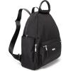 imageBaggallini womens New Classic Heritage With Rfid Phone Wristlet All Day Backpack Sterling Shimmer One Size USBlack