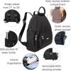imageBaggallini womens New Classic Heritage With Rfid Phone Wristlet All Day Backpack Sterling Shimmer One Size USBlack