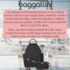 imageBaggallini womens New Classic Heritage With Rfid Phone Wristlet All Day Backpack Sterling Shimmer One Size USBlack