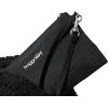 imageBaggallini womens New Classic Heritage With Rfid Phone Wristlet All Day Backpack Sterling Shimmer One Size USBlack Faux Shearling