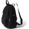 imageBaggallini womens New Classic Heritage With Rfid Phone Wristlet All Day Backpack Sterling Shimmer One Size USBlack Faux Shearling